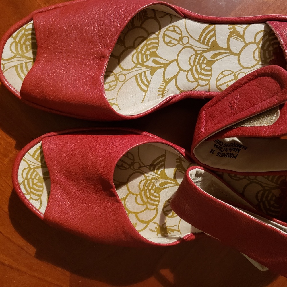 Red Fly London Sandal